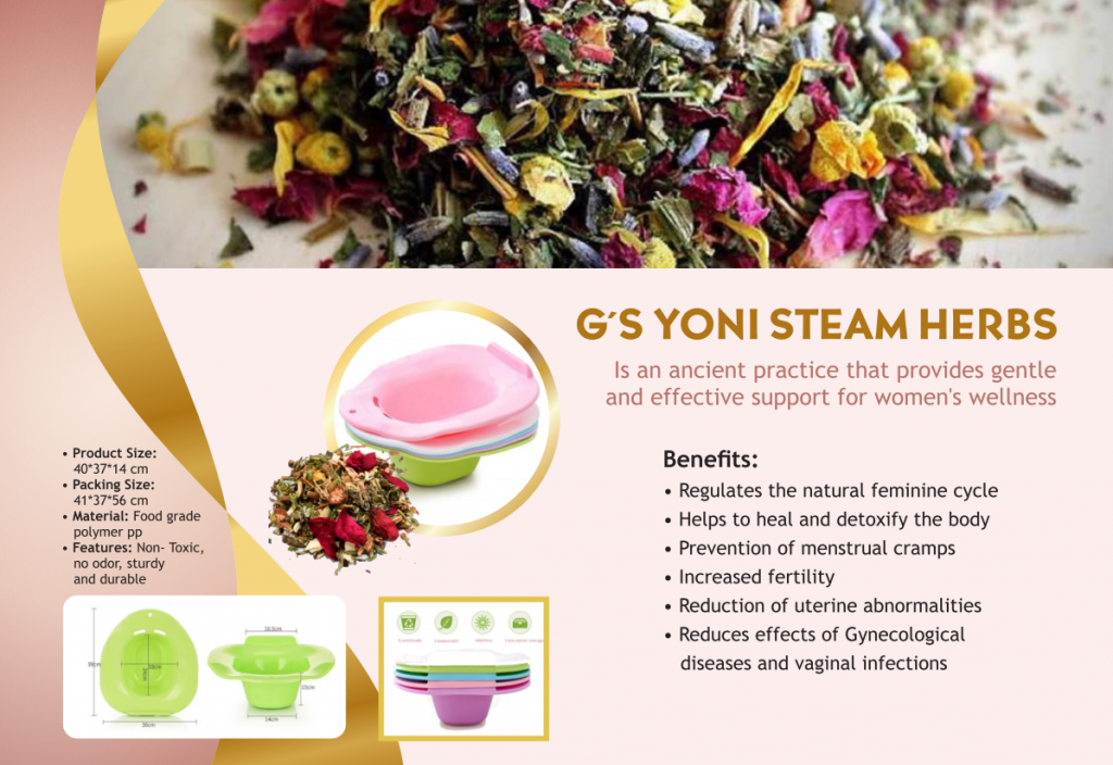 G’s YONI STEAM HERB BATH